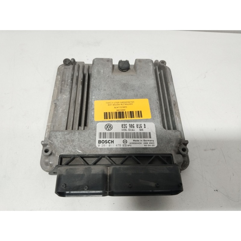 CENTRALITA MOTOR UCE 0281011478  - imagen 3