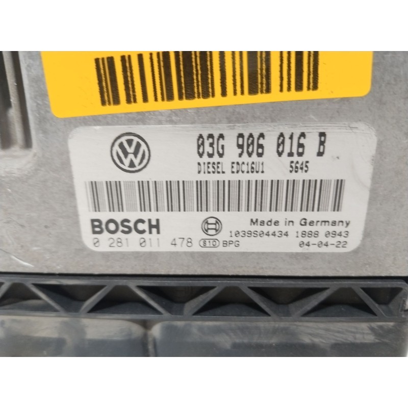 CENTRALITA MOTOR UCE 0281011478  - imagen 4