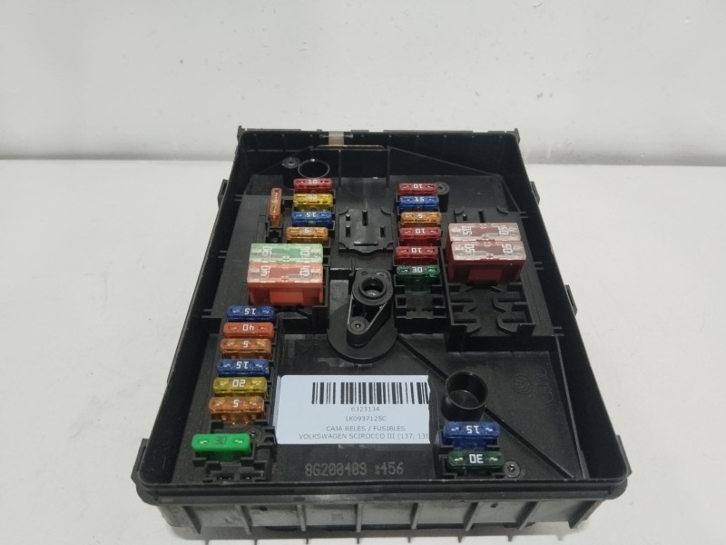 Recambio de caja reles / fusibles para volkswagen scirocco iii (137, 138) 1.4 tsi referencia OEM IAM 1K0937125C  