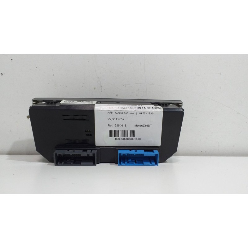 MANDO CALEFACCION / AIRE ACONDICIONADO 13250616 