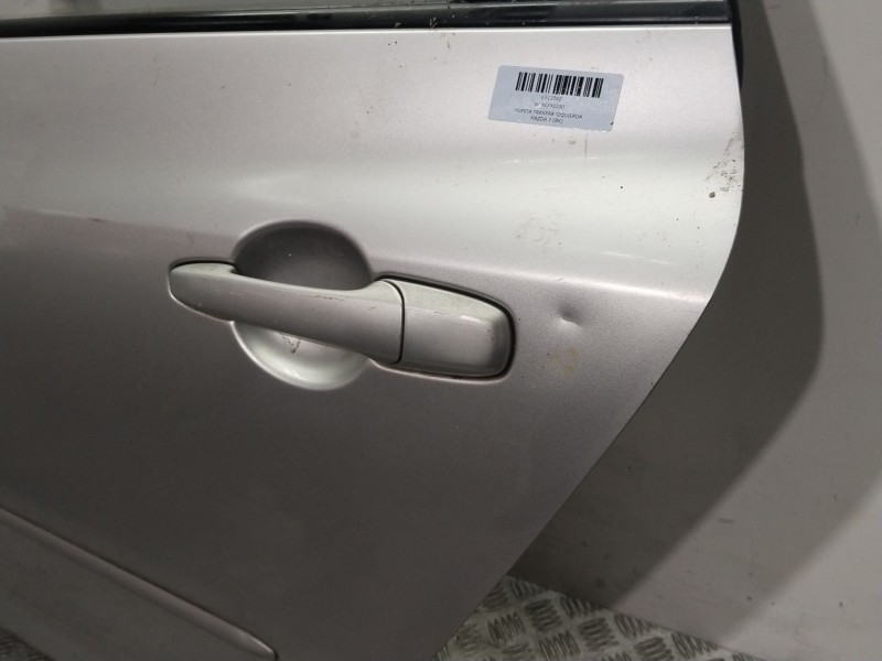 Recambio de puerta trasera izquierda para mazda 3 (bk) 1.6 (bk14) referencia OEM IAM BP4K73020D  PLATA