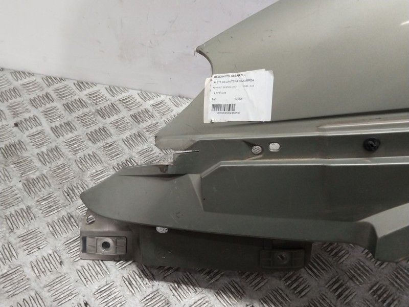 Recambio de aleta delantera izquierda para renault scenic (ja..) referencia OEM IAM  VERDE 
