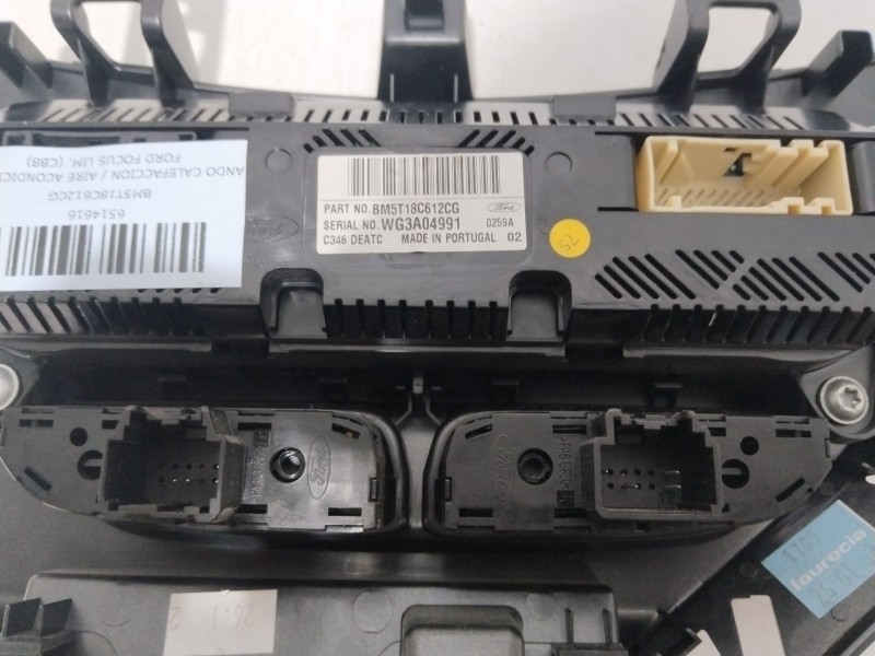Recambio de mando calefaccion / aire acondicionado para ford focus lim. (cb8) trend referencia OEM IAM BM5T18C612CG  