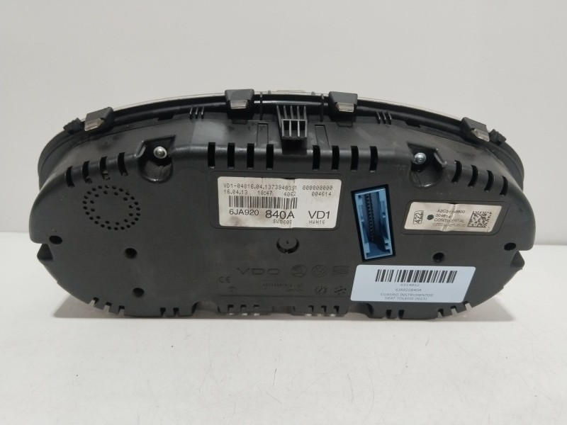 Recambio de cuadro instrumentos para seat toledo (kg3) style referencia OEM IAM 6JA920840A  