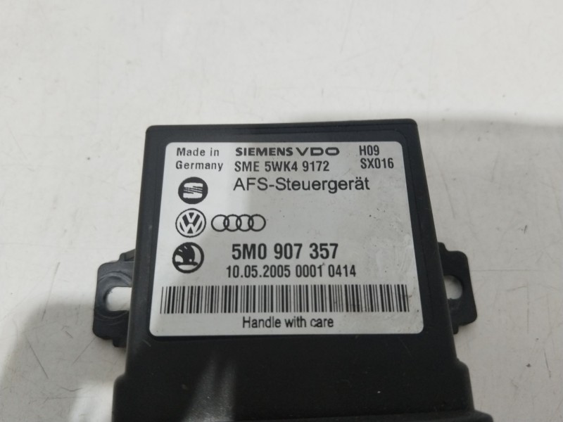 Recambio de centralita luces para volkswagen passat b6 (3c2) 2.0 tdi 16v referencia OEM IAM 5M0907357 5WK49172 