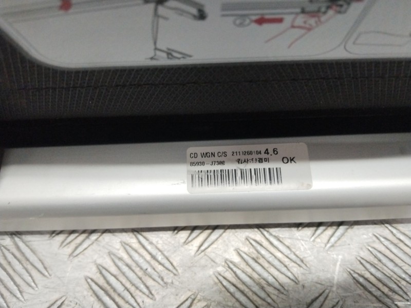 Recambio de bandeja trasera para kia ceed tourer (cd) 1.6 crdi 136 referencia OEM IAM 85930J7300WK  