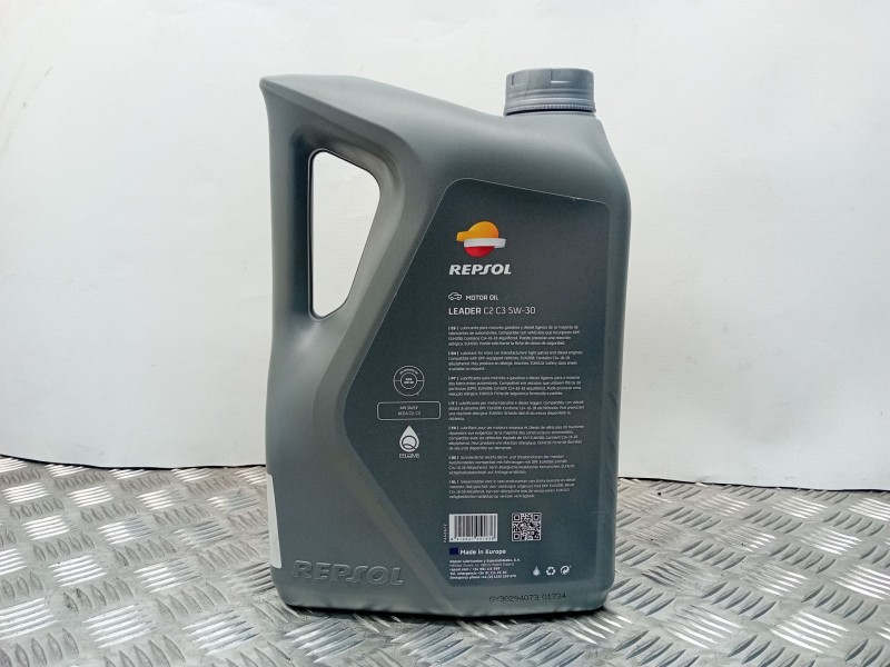 Recambio de aceite para material nuevo referencia OEM IAM ACEITE 5W-30 REPSOL LEADER REPSOL LEADER