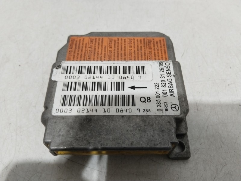 Recambio de centralita airbag para mercedes-benz clase a (w168) 160 (168.033) referencia OEM IAM 0018203126 0285001222 