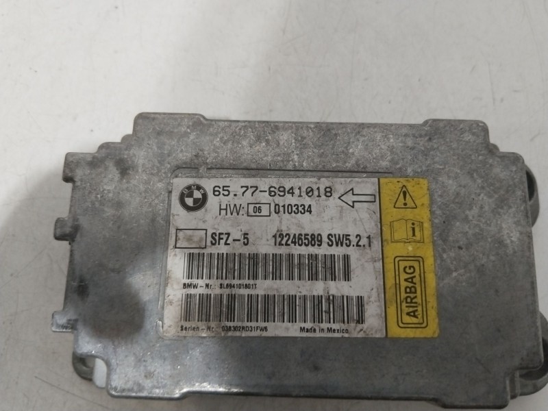 Recambio de centralita airbag para bmw serie 5 berlina (e60) 520d referencia OEM IAM 6941018 6941018 