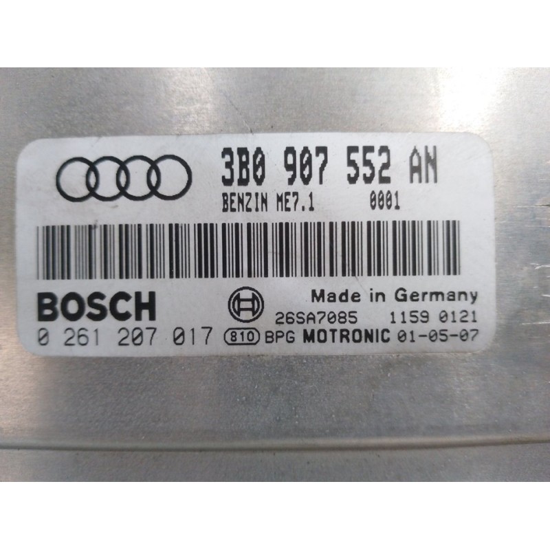 CENTRALITA MOTOR UCE 3B0907552AN 0261207017  - imagen 2