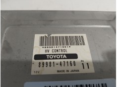 Recambio de modulo electronico para toyota prius liftback (_w2_) 1.5 hybrid (nhw20_) referencia OEM IAM 8998147160   2
