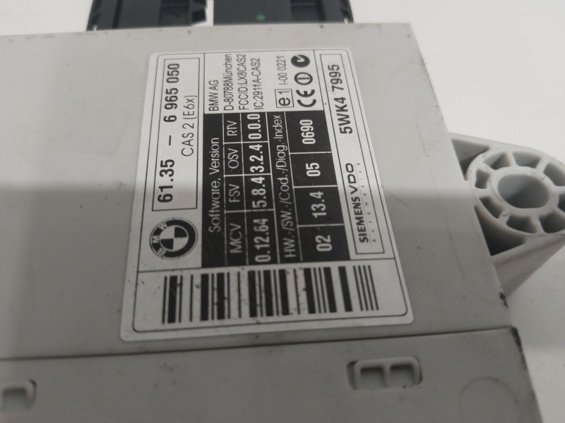 Recambio de modulo electronico para bmw 5 (e60) 525 d referencia OEM IAM 6965050 5WK47995 