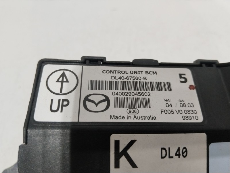 Recambio de centralita bsm para mazda 2 (de_, dh_) 1.3 (de3fs) referencia OEM IAM   