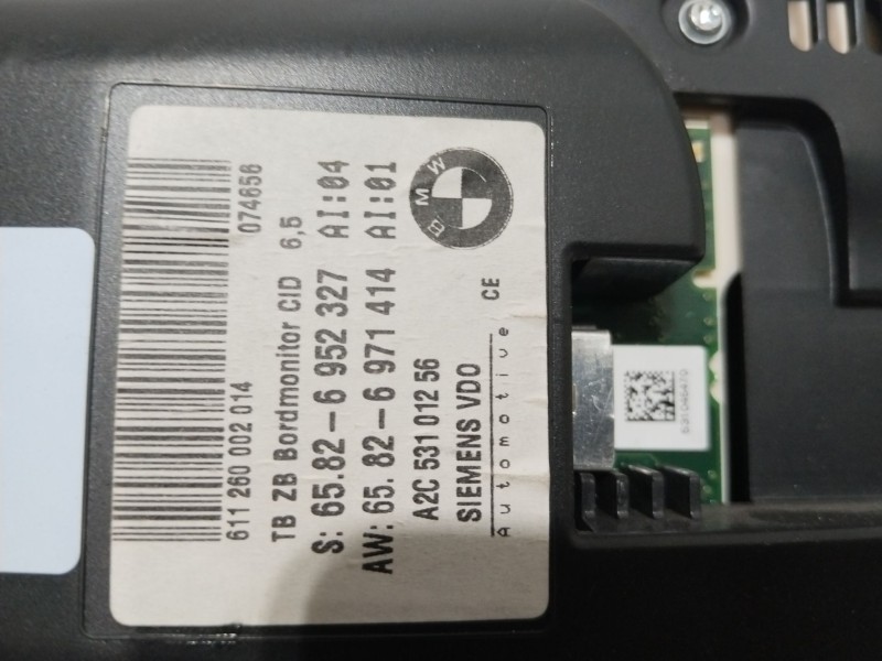 Recambio de cuadro instrumentos para bmw 5 (e60) 525 d referencia OEM IAM 6952327 A2C53101256 