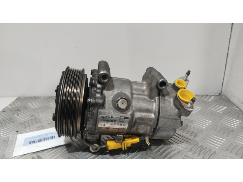 Recambio de compresor aire acondicionado para citroën c2 (jm_) 1.4 referencia OEM IAM 9655191680  
