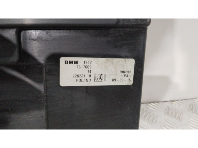 Recambio de electroventilador para bmw x1 (e84) xdrive 28 i referencia OEM IAM 17427617608  