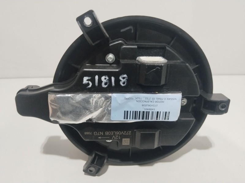 Recambio de motor calefaccion para nissan x-trail iii (t32_, t32r, t32rr) 1.3 dig-t referencia OEM IAM 272V06LE0B  