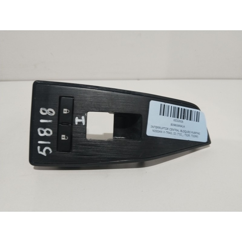 Recambio de interruptor central bloqueo puertas para nissan x-trail iii (t32_, t32r, t32rr) 1.3 dig-t referencia OEM IAM 809606R