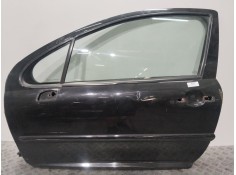 Recambio de puerta delantera izquierda para peugeot 207 xs pack referencia OEM IAM  NEGRO  2