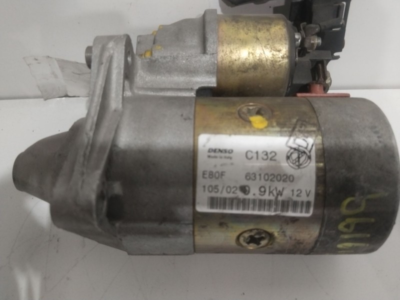 Recambio de motor arranque para fiat punto berlina (188) 1.2 16v elx referencia OEM IAM 63102020  
