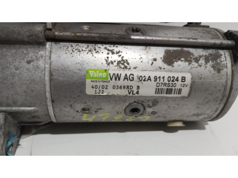 Recambio de motor arranque para seat leon (1m1) sport referencia OEM IAM 02A911024B  