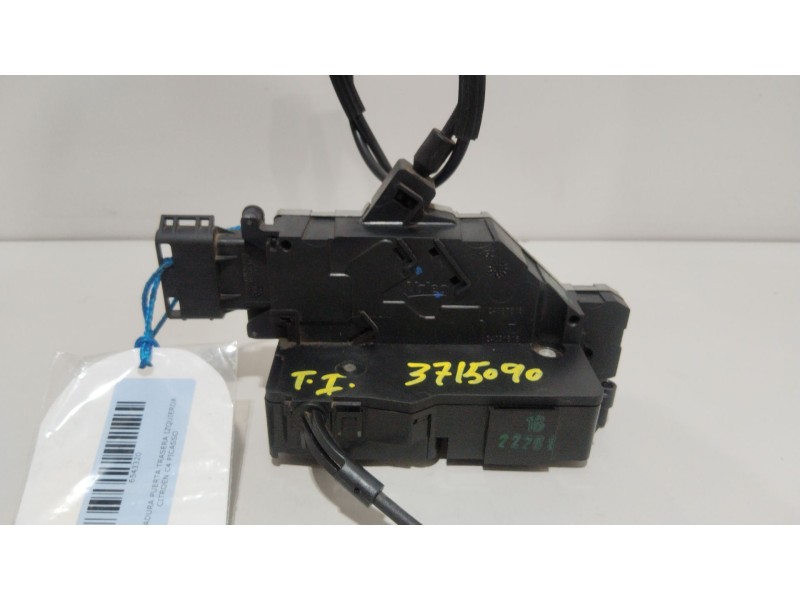 Recambio de cerradura puerta trasera izquierda para citroën c4 picasso exclusive referencia OEM IAM   