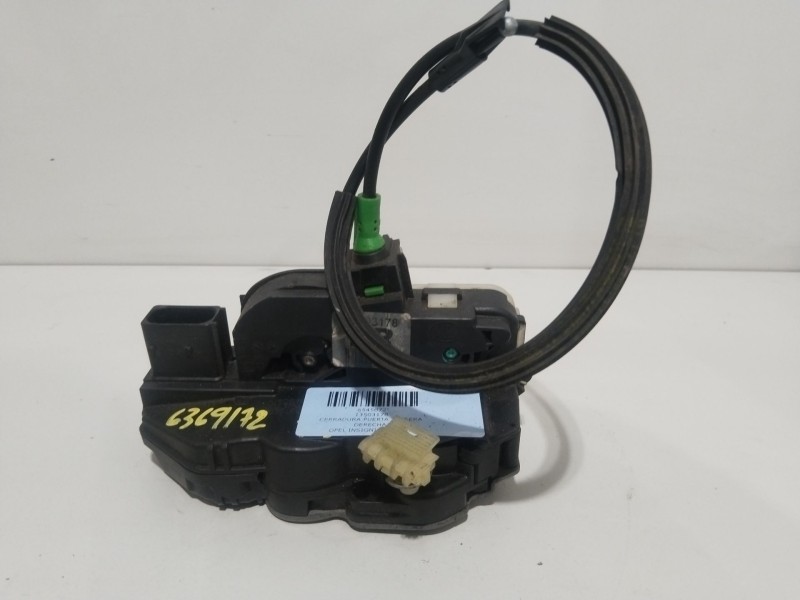 Recambio de cerradura puerta trasera derecha para opel insignia a (g09) 1.8 (68) referencia OEM IAM 13503178  