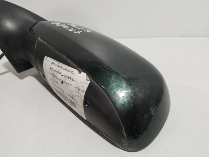 Recambio de retrovisor izquierdo para skoda fabia (6y2/6y3) comfort referencia OEM IAM 6Y1857501BJ ELÉCTRICO VERDE