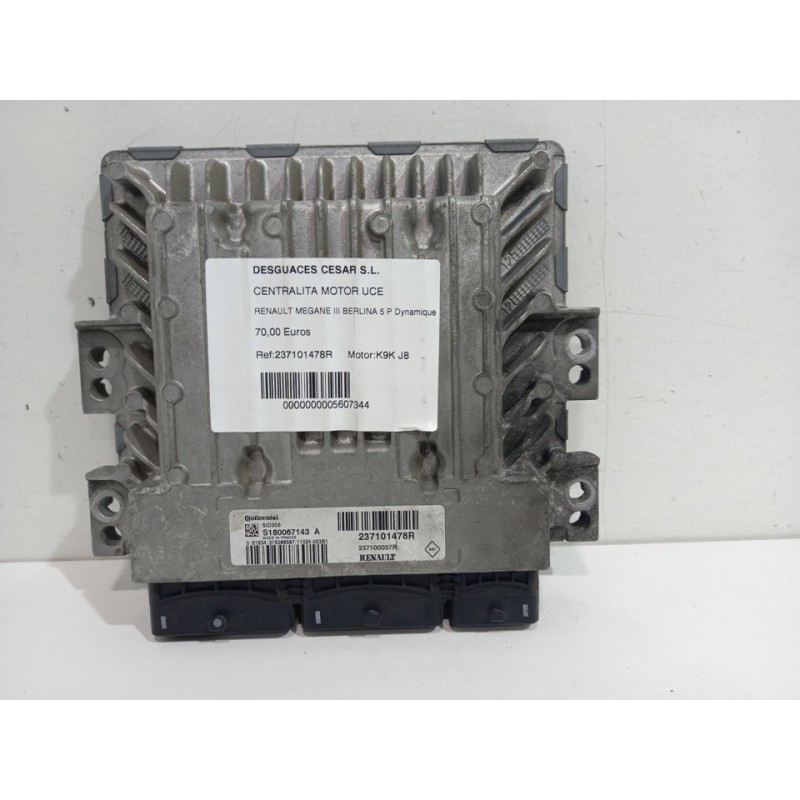CENTRALITA MOTOR UCE 237101478R S180067143A  - imagen 1