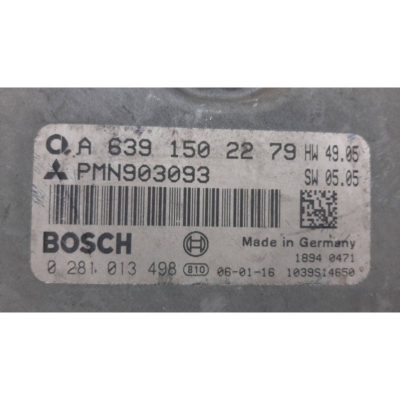 CENTRALITA MOTOR UCE 6391502279  - imagen 2