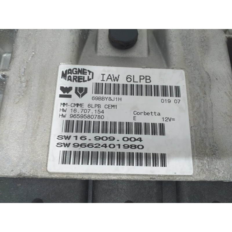 CENTRALITA MOTOR UCE 9662401980  - imagen 2