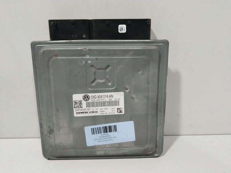 Recambio de centralita motor uce para seat altea (5p1) 2.0 tdi referencia OEM IAM 03G906018A  