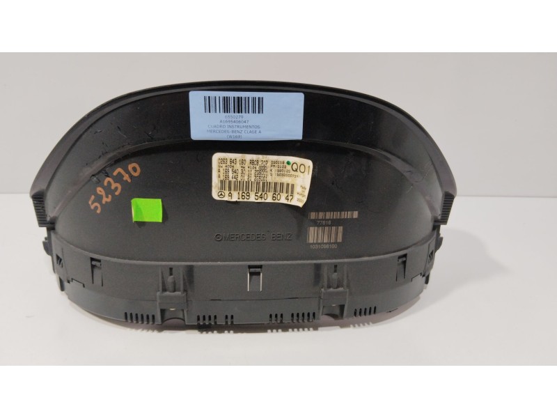Recambio de cuadro instrumentos para mercedes-benz clase a (w169) a 160 cdi (169.006, 169.306) referencia OEM IAM A1695406047  