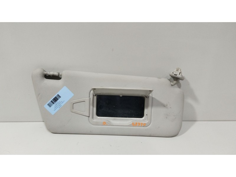 Recambio de parasol derecho para mercedes-benz clase a (w169) a 160 cdi (169.006, 169.306) referencia OEM IAM A1698100110  