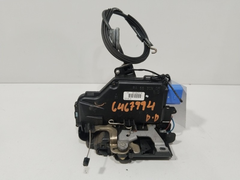 Recambio de cerradura puerta delantera derecha para volkswagen touran (1t1, 1t2) 1.9 tdi referencia OEM IAM 3D1837016AC  