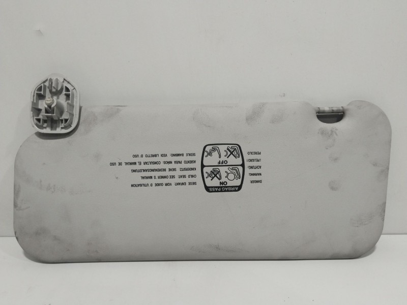 Recambio de parasol derecho para peugeot 307 (3a/c) 2.0 hdi 90 referencia OEM IAM 8143HL  