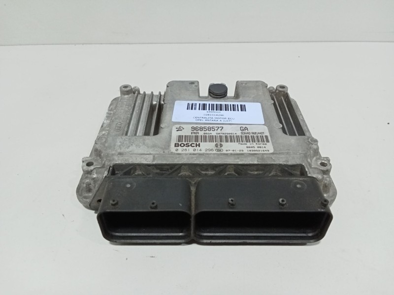Recambio de centralita motor ecu para opel antara a (l07) 2.0 cdti referencia OEM IAM 0281014296  