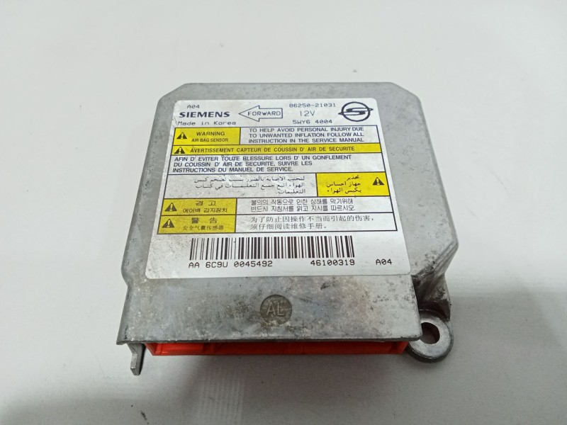 Recambio de centralita airbag para ssangyong rodius i 2.7 xdi referencia OEM IAM 8625021031  