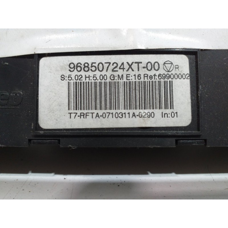 MANDO CALEFACCION / AIRE ACONDICIONADO 96850724XT  - imagen 2