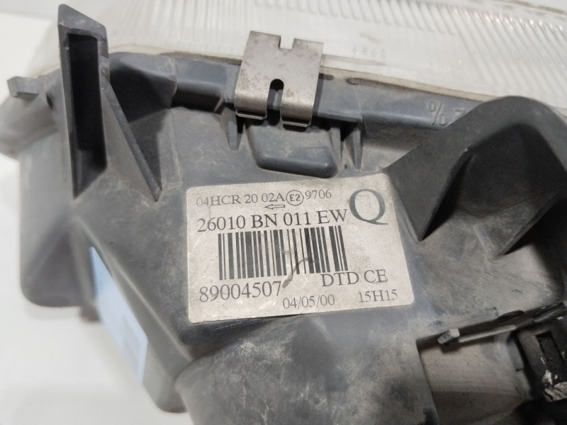 Recambio de faro derecho para nissan almera ii (n16) 1.8 referencia OEM IAM 89004507  26010BN011EW