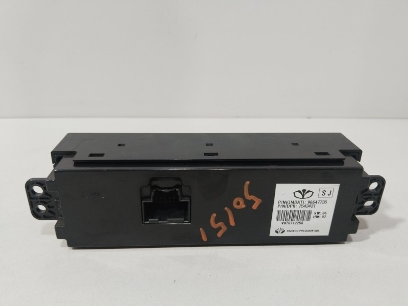 Recambio de pantalla multifuncion para chevrolet epica (kl1_) 2.0 referencia OEM IAM 96647735  7543431