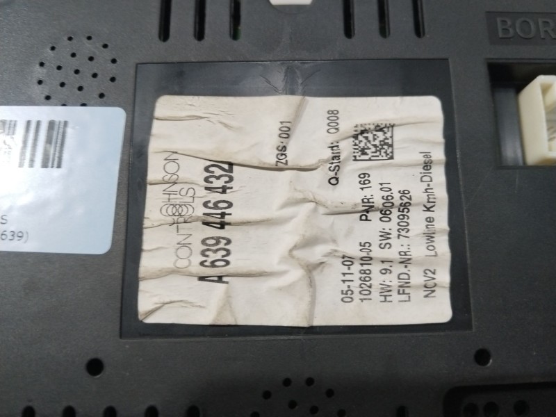 Recambio de cuadro instrumentos para mercedes-benz viano (w639) cdi 3.0 (639.811, 639.813, 639.815) referencia OEM IAM A63944643