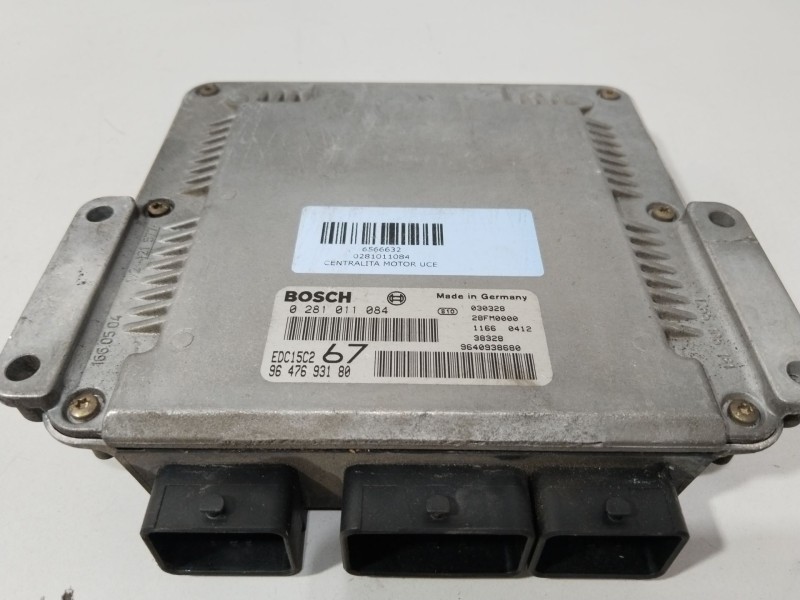 Recambio de centralita motor uce para citroën xsara picasso (n68) 2.0 hdi referencia OEM IAM 0281011084  
