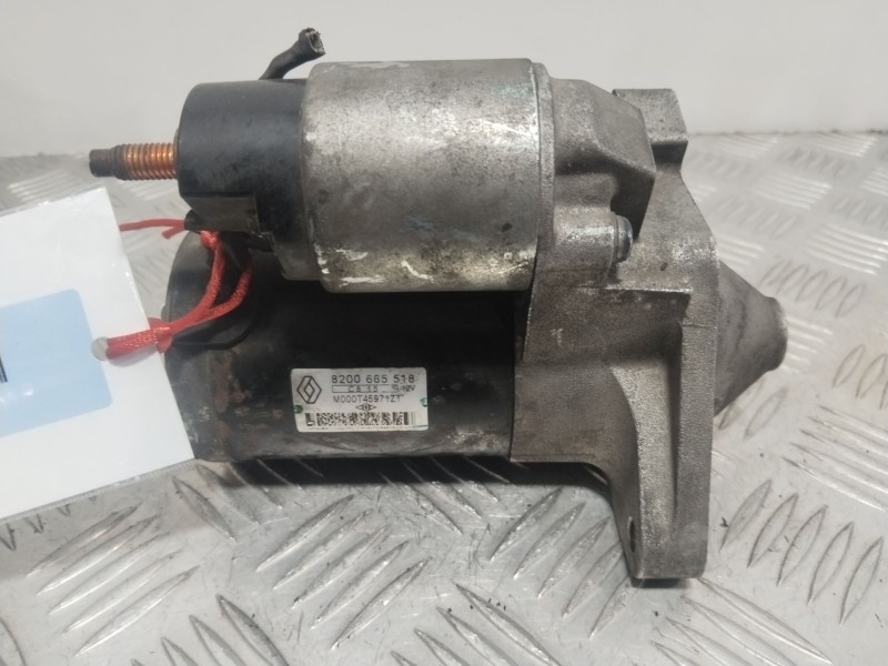 Recambio de motor arranque para renault modus confort dynamique referencia OEM IAM 8200665518  