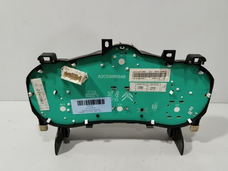 Recambio de cuadro instrumentos para peugeot 207/207+ (wa_, wc_) 1.4 16v referencia OEM IAM A2C53065549  