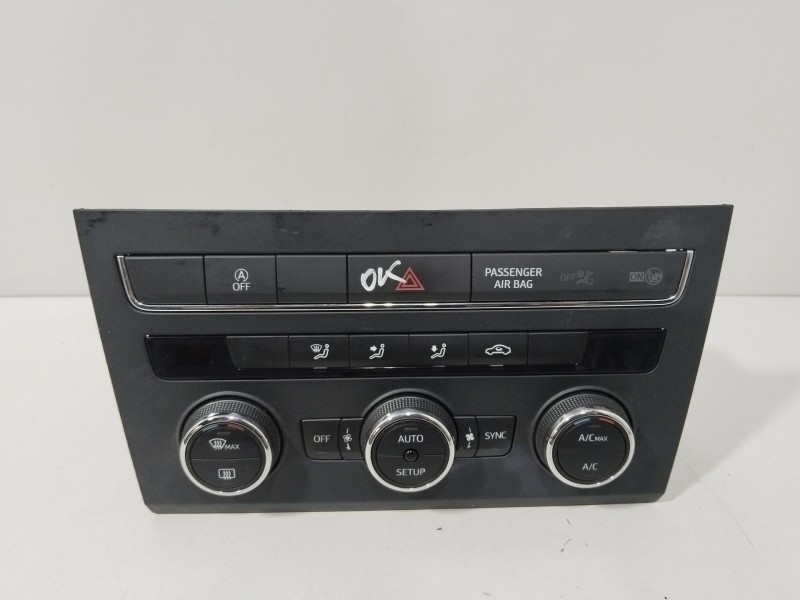 Recambio de mando calefaccion / aire acondicionado para seat leon (5f1) style referencia OEM IAM 5F0907044H   Recambio de mando calefaccion / aire acondicionado para seat leon (5f1) style referencia OEM IAM 5F0907044H