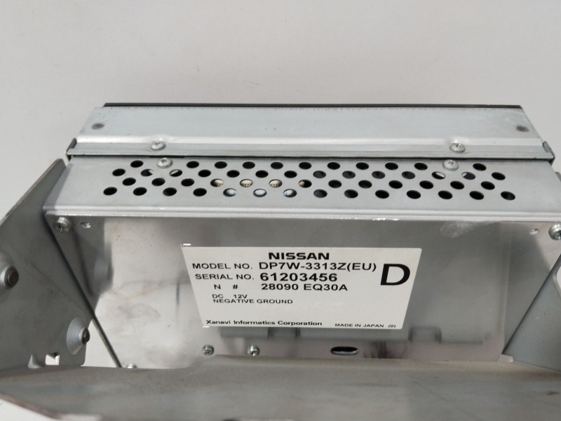 Recambio de pantalla multifuncion para nissan x-trail (t30) vertex referencia OEM IAM DP7W3313Z  283A0ES60A