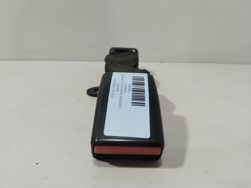 Recambio de enganche cinturon trasero central para citroën c-elysée shine referencia OEM IAM 6188682  