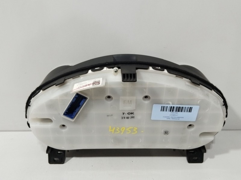 Recambio de cuadro instrumentos para opel meriva b cosmo referencia OEM IAM 13349517  