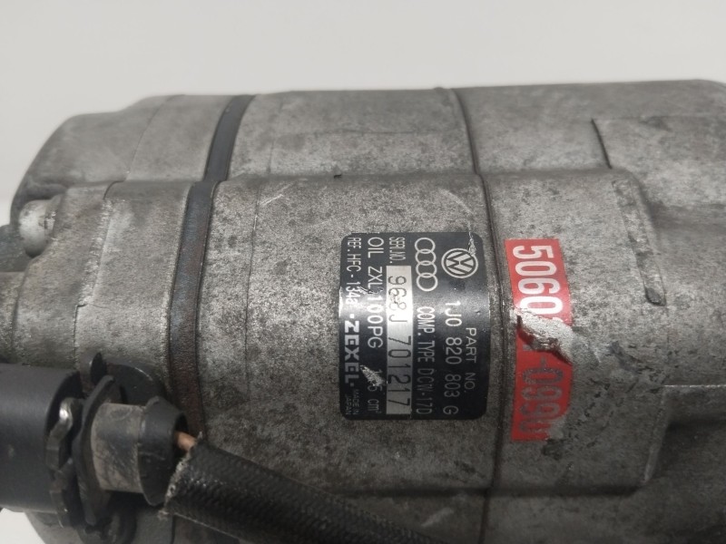 Recambio de compresor aire acondicionado para audi a3 (8l1) 1.8 referencia OEM IAM 1J0820803G   Recambio de compresor aire acondicionado para audi a3 (8l1) 1.8 referencia OEM IAM 1J0820803G